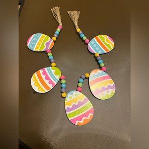 Easter Egg Wooden Garland